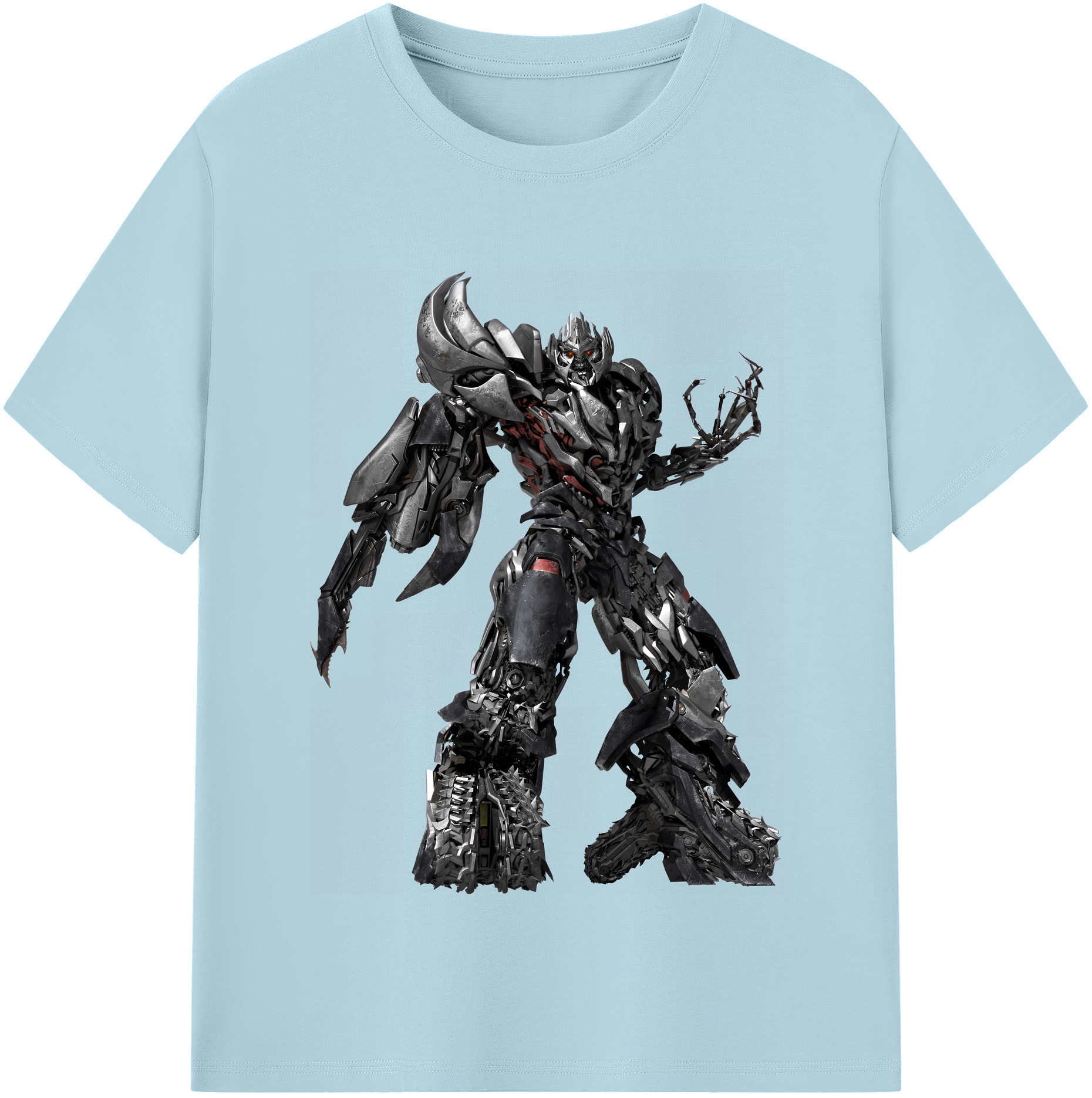 （画像用） Transformers トランスフォーマー 綿100％半袖Tシャツ（フロントプリント）